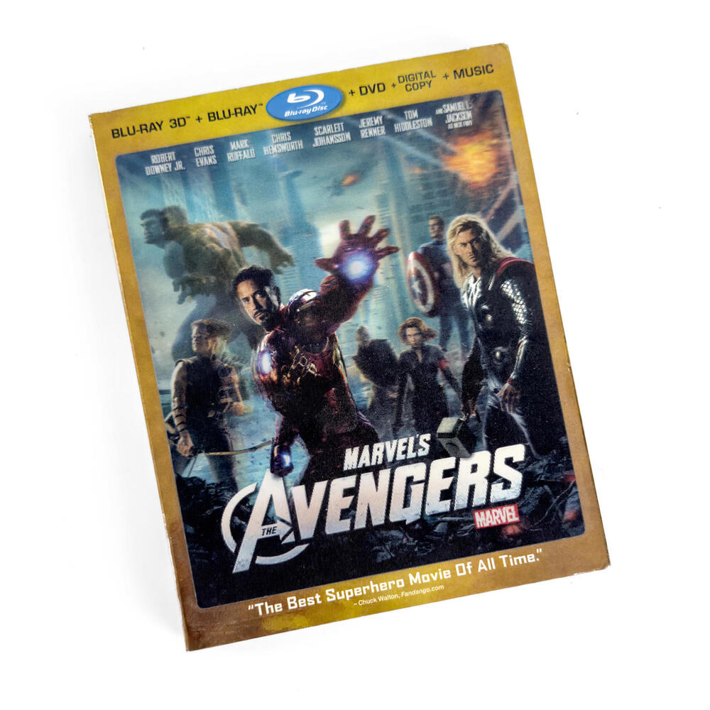 Marvel's‎ The Avengers Blu-Ray + DVD + Digital Copy + Music Disc